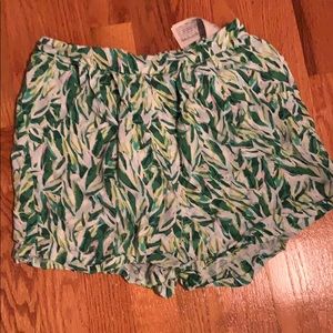 Beautiful Green Girls Shorts